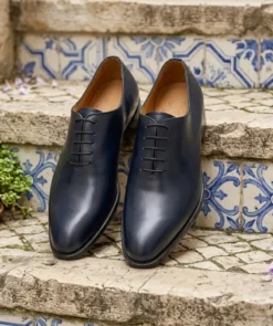 finsburyshoes shop Richelieu BROADWAY Bleu Océan*Homme Grandes Tailles|Toutes Les Chaussures