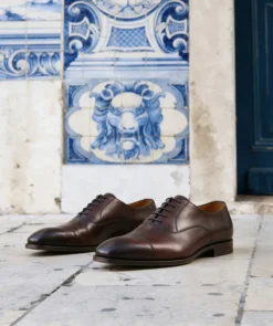finsburyshoes shop Richelieu CONSUL Noyer Patiné (nouvelle forme)*Homme Grandes Tailles|Toutes Les Chaussures