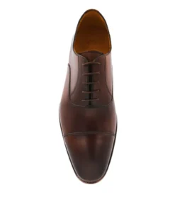 finsburyshoes shop Richelieu CONSUL Noyer Patiné (nouvelle forme)*Homme Grandes Tailles|Toutes Les Chaussures