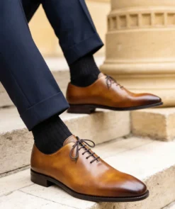 finsburyshoes shop Richelieu GIULIA Marron Patiné*Homme Best Seller|Toutes Les Chaussures