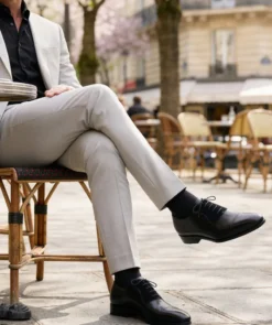finsburyshoes shop Richelieu HEATHROW Noir*Homme Richelieus|Toutes Les Chaussures