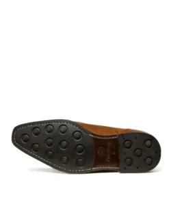 finsburyshoes shop Richelieu JERSEY Marron Patiné* Toutes Les Chaussures|Chaussures Casual