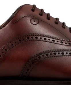 finsburyshoes shop Richelieu KENDAL Marron Noyer*Homme Toutes Les Chaussures|Semelle Gomme