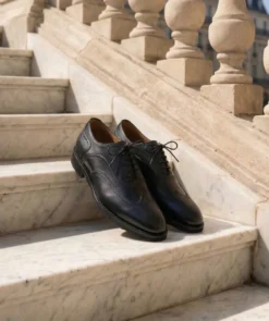 finsburyshoes shop Richelieu KENDAL Noir*Homme Toutes Les Chaussures|Semelle Gomme