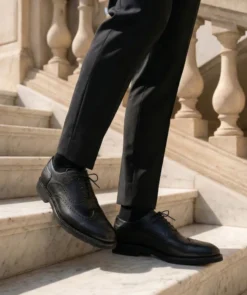 finsburyshoes shop Richelieu KENDAL Noir*Homme Toutes Les Chaussures|Semelle Gomme