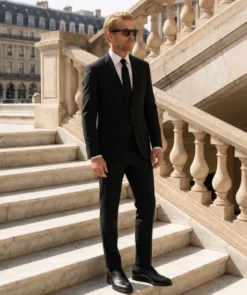 finsburyshoes shop Richelieu KENDAL Noir*Homme Toutes Les Chaussures|Semelle Gomme
