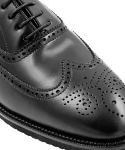 finsburyshoes shop Richelieu KENDAL Noir*Homme Toutes Les Chaussures|Semelle Gomme