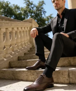 finsburyshoes shop Richelieu PHAREL Marron*Homme Richelieus|Toutes Les Chaussures