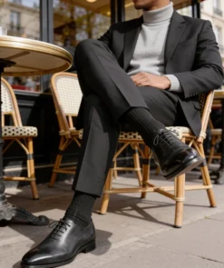 finsburyshoes shop Richelieu ROMEO Gris Patiné*Homme Nouveautés|Toutes Les Chaussures