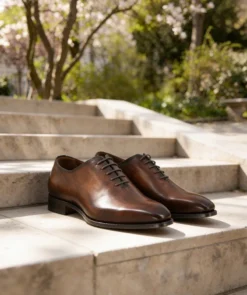 finsburyshoes shop Richelieu ROMEO Marron Patiné*Homme Nouveautés|Toutes Les Chaussures