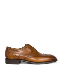 finsburyshoes shop Richelieu STRAND 4 Marron Patiné*Homme Nouveautés|Toutes Les Chaussures