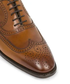 finsburyshoes shop Richelieu STRAND 4 Marron Patiné*Homme Nouveautés|Toutes Les Chaussures