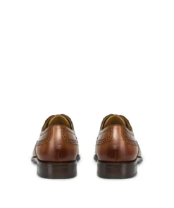 finsburyshoes shop Richelieu STRAND 4 Marron Patiné*Homme Nouveautés|Toutes Les Chaussures
