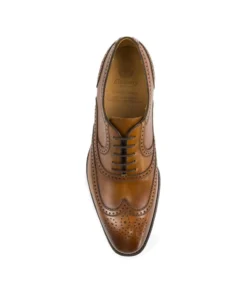 finsburyshoes shop Richelieu STRAND 4 Marron Patiné*Homme Nouveautés|Toutes Les Chaussures