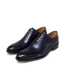 finsburyshoes shop Richelieu VASCO Bleu Nuit*Homme Grandes Tailles|Toutes Les Chaussures