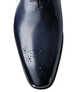 finsburyshoes shop Richelieu VASCO Bleu Nuit*Homme Grandes Tailles|Toutes Les Chaussures