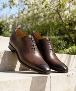 finsburyshoes shop Richelieu VASCO Châtaigne Patiné*Homme Toutes Les Chaussures|Mariage & Cérémonie