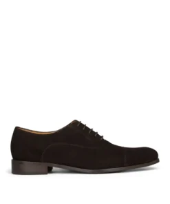 finsburyshoes shop Richelieu WHITNEY Daim Marron Foncé*Homme Grandes Tailles|Toutes Les Chaussures