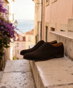 finsburyshoes shop Richelieu WHITNEY Daim Marron Foncé*Homme Grandes Tailles|Toutes Les Chaussures