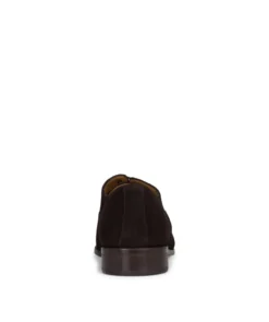 finsburyshoes shop Richelieu WHITNEY Daim Marron Foncé*Homme Grandes Tailles|Toutes Les Chaussures