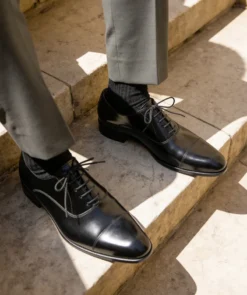 finsburyshoes shop Richelieu WHITNEY Noir*Homme Toutes Les Chaussures|Mariage & Cérémonie