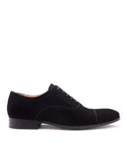 finsburyshoes shop Richelieu WHITNEY Veau Velours Noir* Toutes Les Chaussures|Semelle Gomme