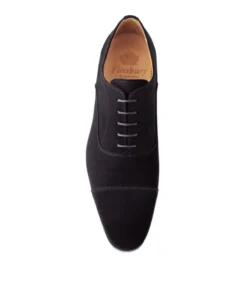 finsburyshoes shop Richelieu WHITNEY Veau Velours Noir* Toutes Les Chaussures|Semelle Gomme
