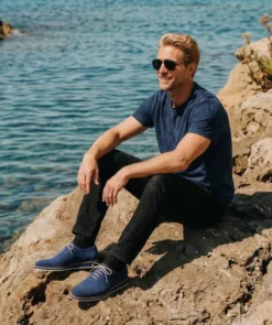 finsburyshoes shop Richelieu WILL Daim Marine*Homme Toutes Les Chaussures|Chaussures De Ville