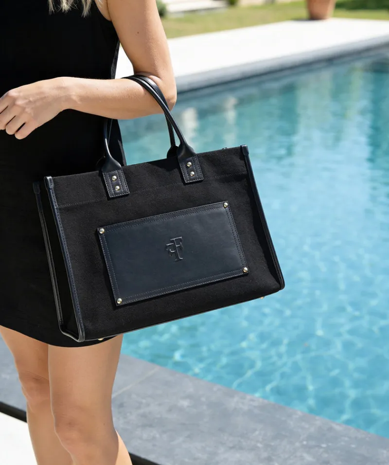 finsburyshoes shop Sac Cabas FF45 Noir*Femme Sacs|Tous Les Accessoires