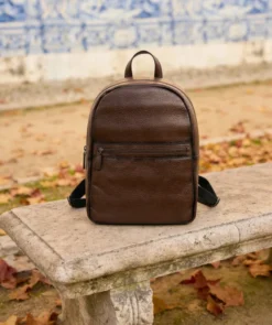 finsburyshoes shop Sac à Dos en Cuir Grainé Marron*Homme Maroquinerie|Tous Les Accessoires