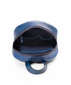 finsburyshoes shop Sac à Dos en Cuir Patiné Bleu*Homme Maroquinerie|Tous Les Accessoires