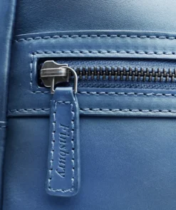 finsburyshoes shop Sac à Dos en Cuir Patiné Bleu*Homme Maroquinerie|Tous Les Accessoires