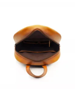 finsburyshoes shop Sac à Dos en Cuir Patiné Gold*Homme Maroquinerie|Tous Les Accessoires