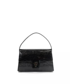 finsburyshoes shop Sac FF23 Cuir Façon Croco Brun*Femme Sacs|Tous Les Accessoires