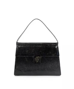 finsburyshoes shop Sac FF35 Cuir Façon Croco Brun* Toutes Les Chaussures|Chaussures Casual