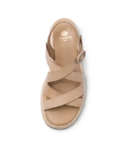 Finsbury Shoes Sandales BRIGITTE Beige*Femme Nouveautés|Sandales