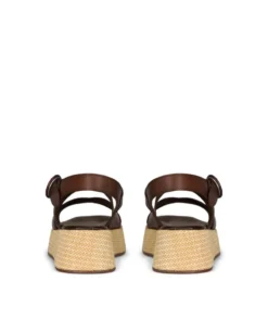 Finsbury Shoes Sandales BRIGITTE Brun*Femme Nouveautés|Sandales