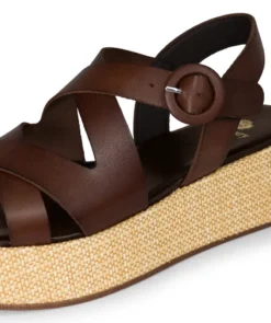 Finsbury Shoes Sandales BRIGITTE Brun*Femme Nouveautés|Sandales