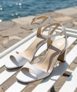finsburyshoes shop Sandales CLAIRE Blanc*Femme Sandales|Best Seller