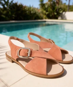 Finsbury Shoes Sandales COLETTE Pêche*Femme Nouveautés|Sandales