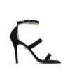 finsburyshoes shop Sandales ELSA Veau Velours Noir* Boots & Bottines|Tous Les Souliers