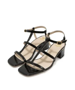 finsburyshoes shop Sandales LAURA Noir*Femme Sandales|Tous Les Souliers