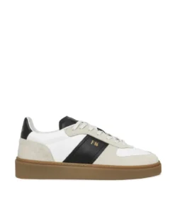 finsburyshoes shop Sneakers ALEXIS Noir et Blanc*Homme Nouveautés|Toutes Les Chaussures