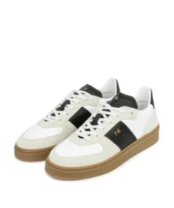 finsburyshoes shop Sneakers ALEXIS Noir et Blanc*Homme Nouveautés|Toutes Les Chaussures