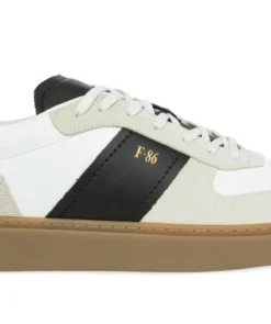 finsburyshoes shop Sneakers ALEXIS Noir et Blanc*Homme Nouveautés|Toutes Les Chaussures