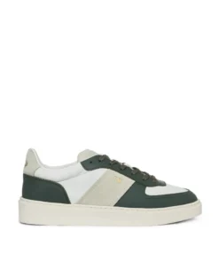finsburyshoes shop Sneakers ALEXIS Vert et Blanc*Homme Nouveautés|Toutes Les Chaussures