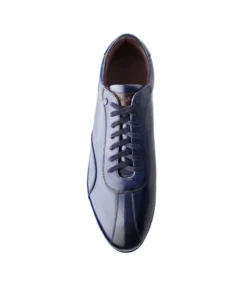 finsburyshoes shop Sneakers COPAN Bleu Patine*Homme Toutes Les Chaussures|Chaussures Casual