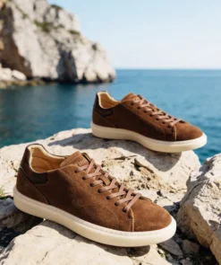 finsburyshoes shop Sneakers DAYTONA Daim Camel*Homme Toutes Les Chaussures|Chaussures Casual