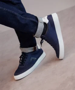 finsburyshoes shop Sneakers GREENWOOD Bleu Marine* Toutes Les Chaussures|Chaussures Casual