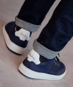 finsburyshoes shop Sneakers GREENWOOD Bleu Marine* Toutes Les Chaussures|Chaussures Casual